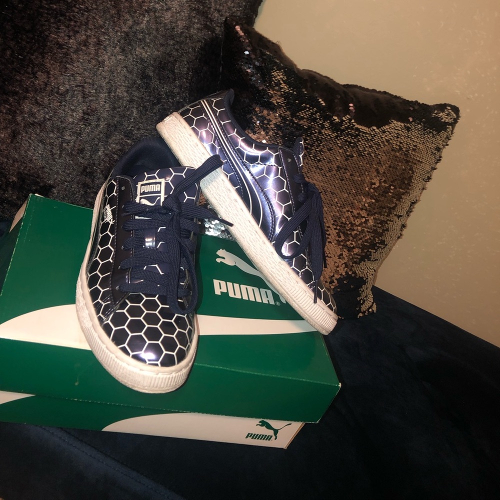 Blue/Purple Puma Shoes
